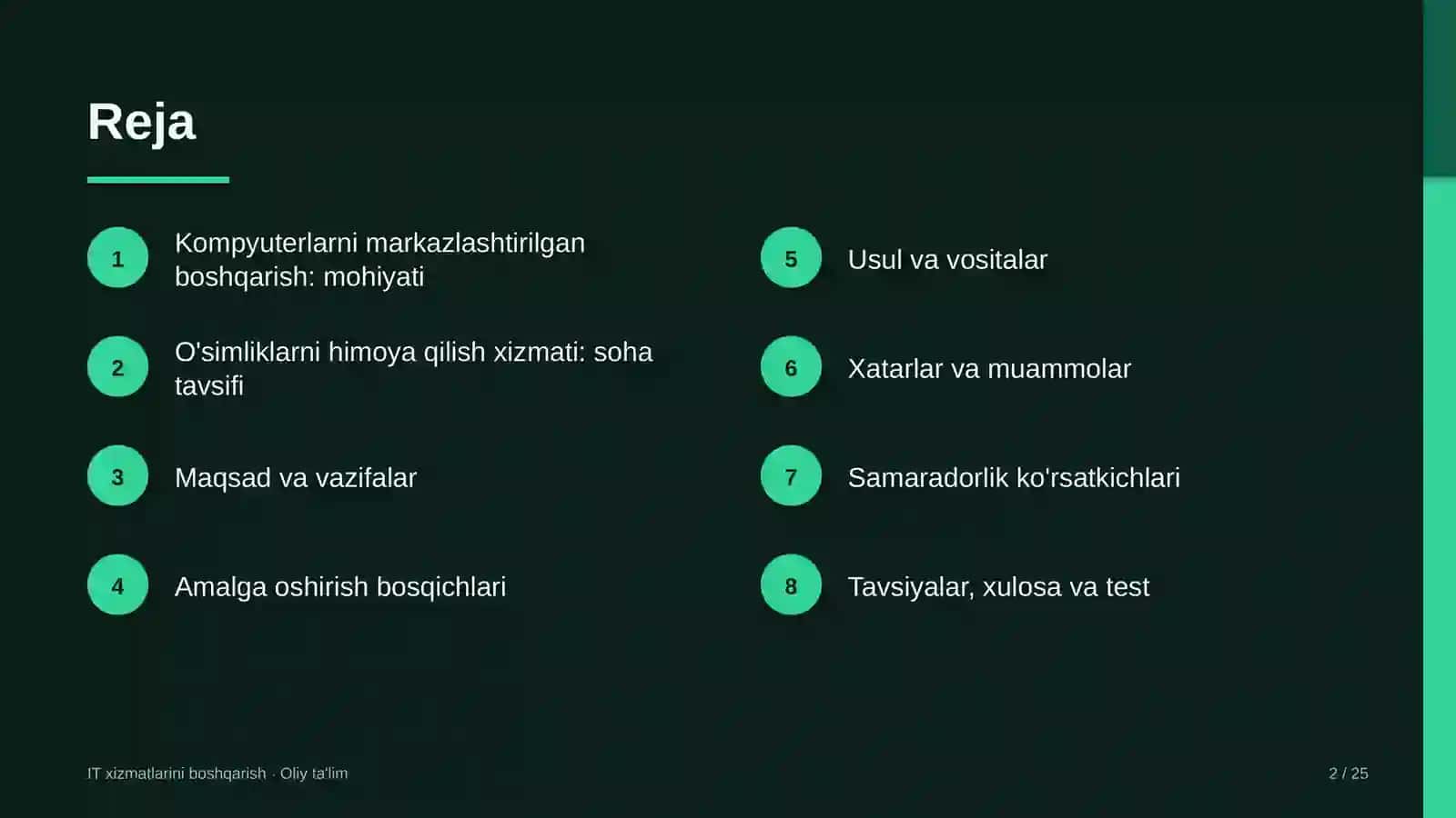 o'simliklarni himoya qilish xizmatida foydalanuvchilar kompyuterlarini markazlashtirilgan boshqarish 1833 2