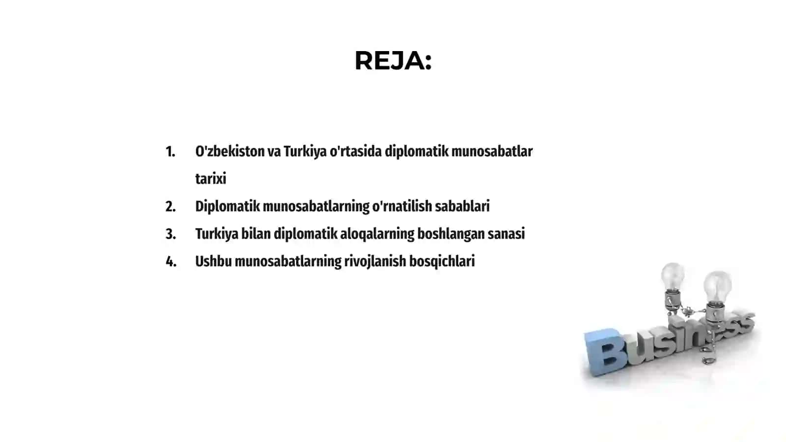 O'zbekiston Respublikasining Turkiya Respublikasi bilan diplomatik munosabatlarining o'rnatilishi 2