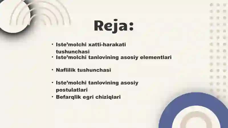 Iste’molchilar xatti-harakati 2
