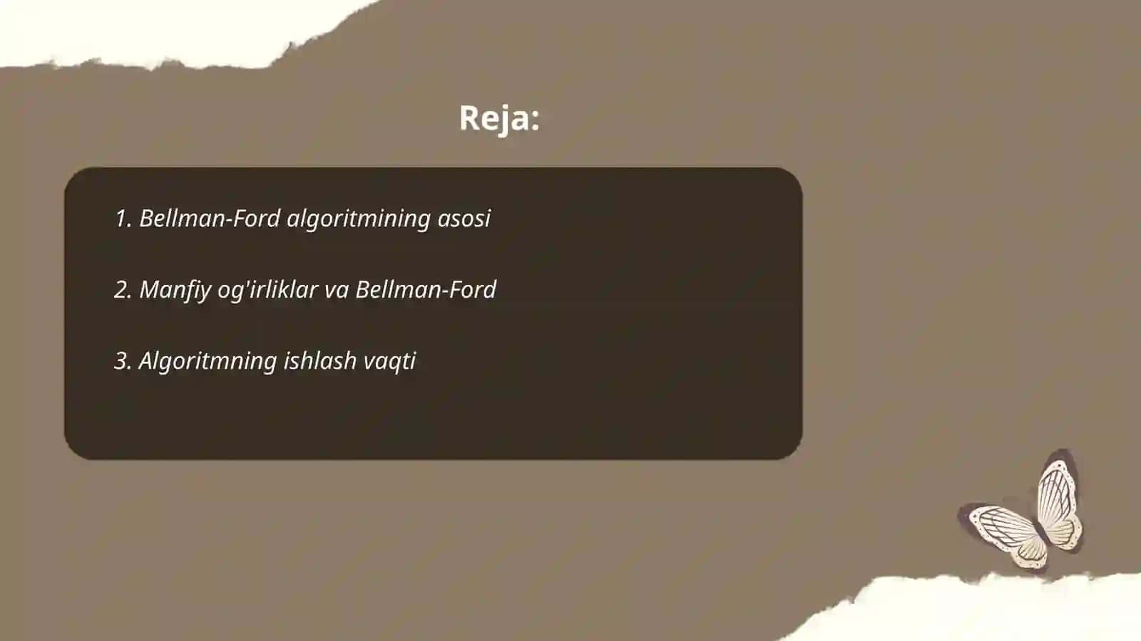 Bellman-Ford algoritmi 2
