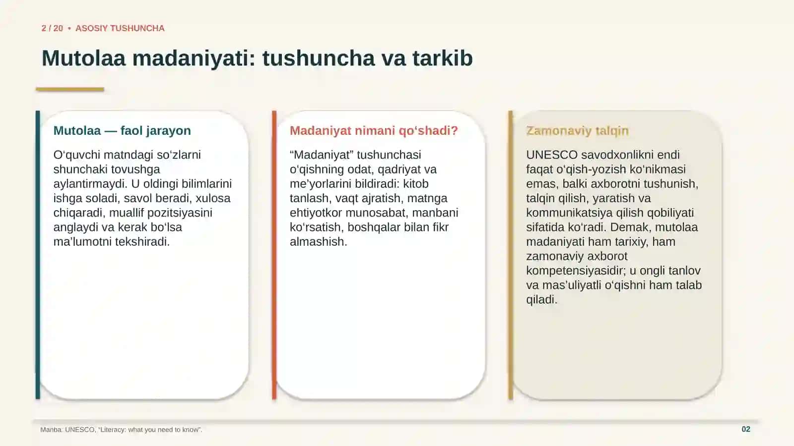 Mutolaa madaniyatining genezisi va tarixiy taraqqiyot omillari 2