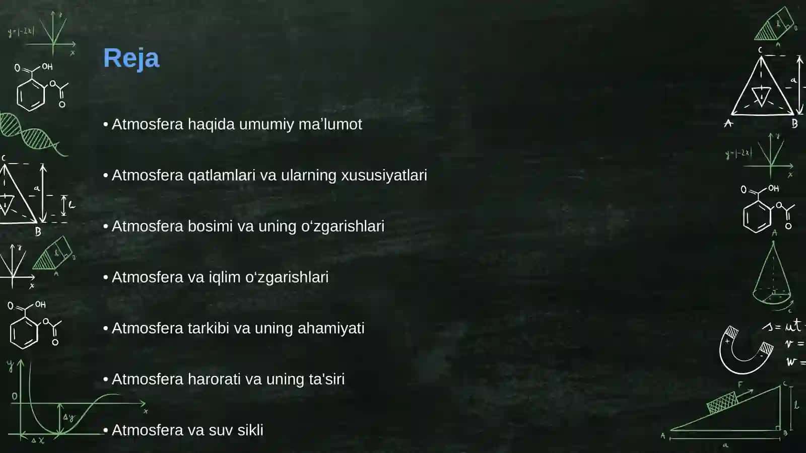 Atmosfera va iqlim o‘zgarishlari 2