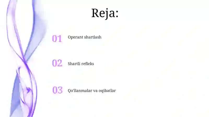 Shartli refleks 2