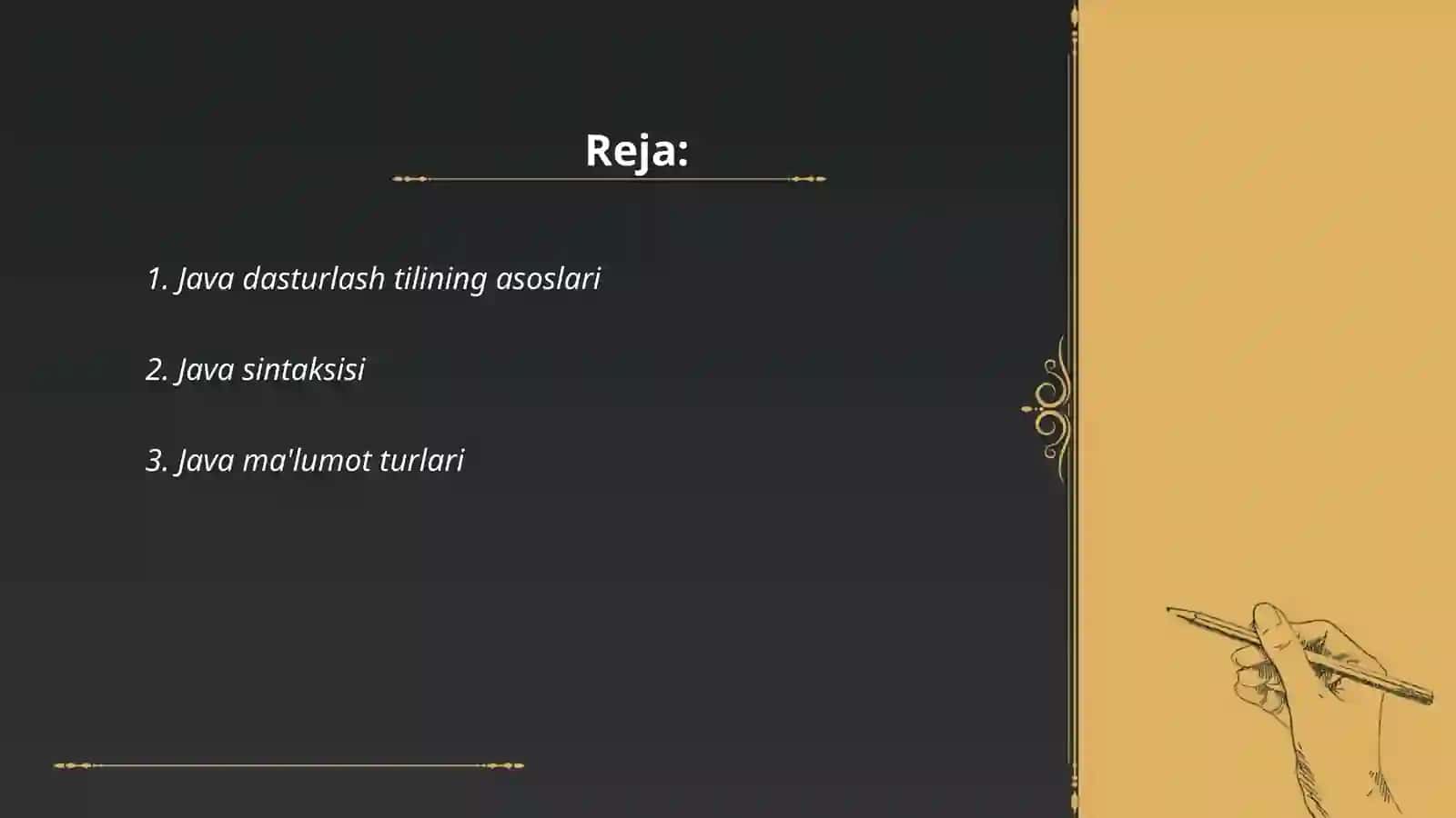 Java Backend oʼrganish usullari 2