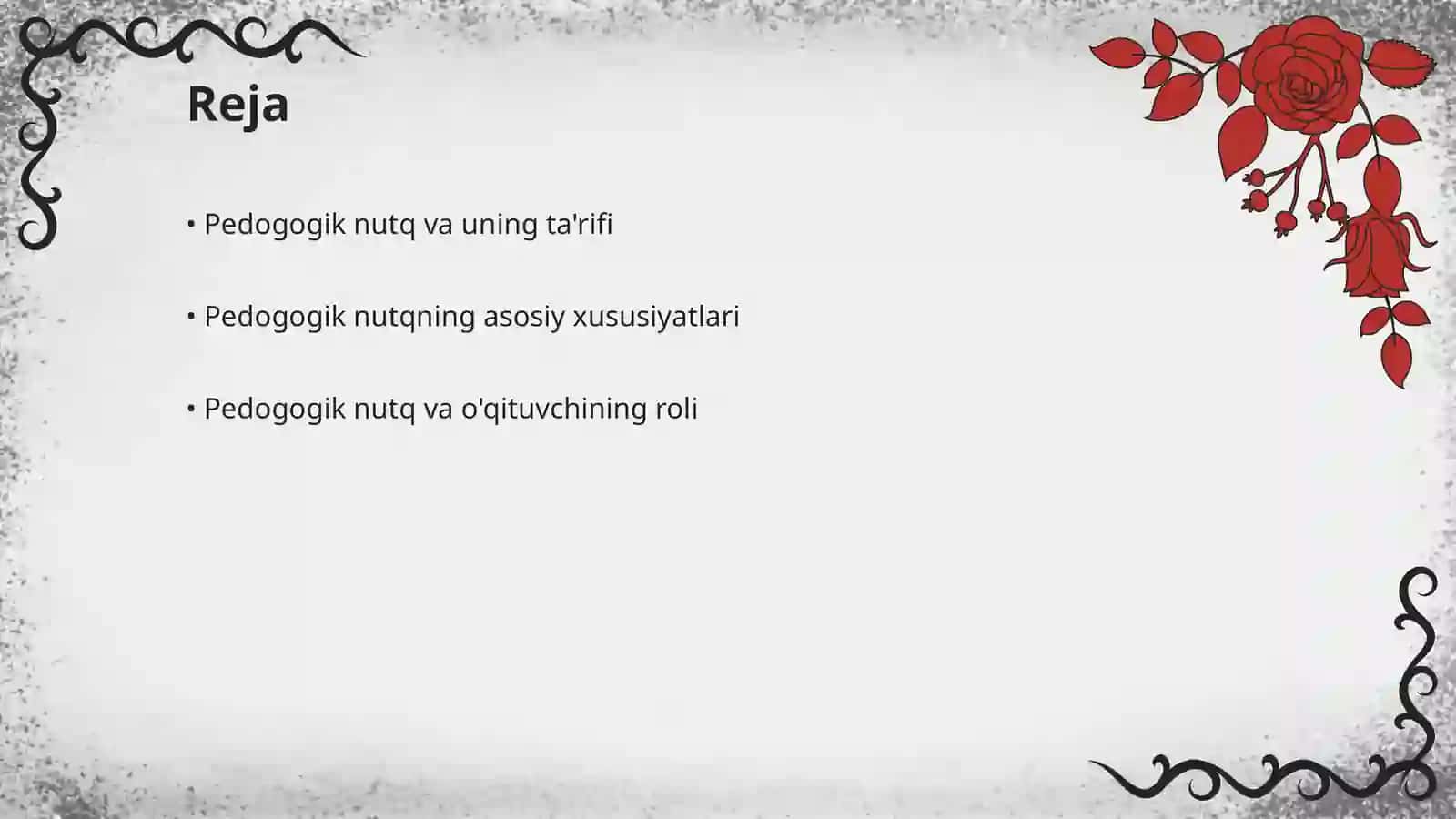 Pedogogik nutqning o'ziga xosligi 2