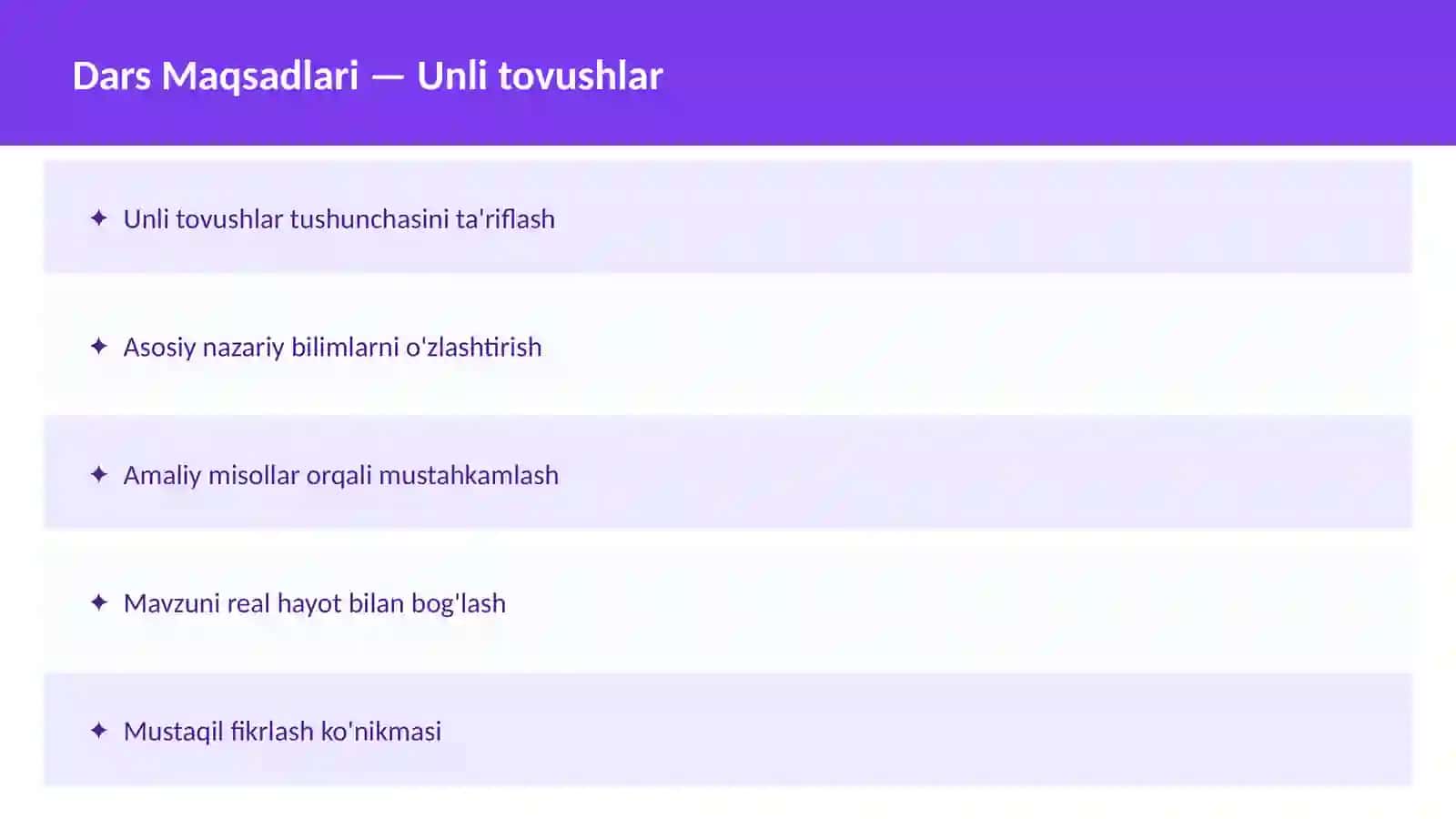 O'zbek Tili: Undosh tovushlar 2