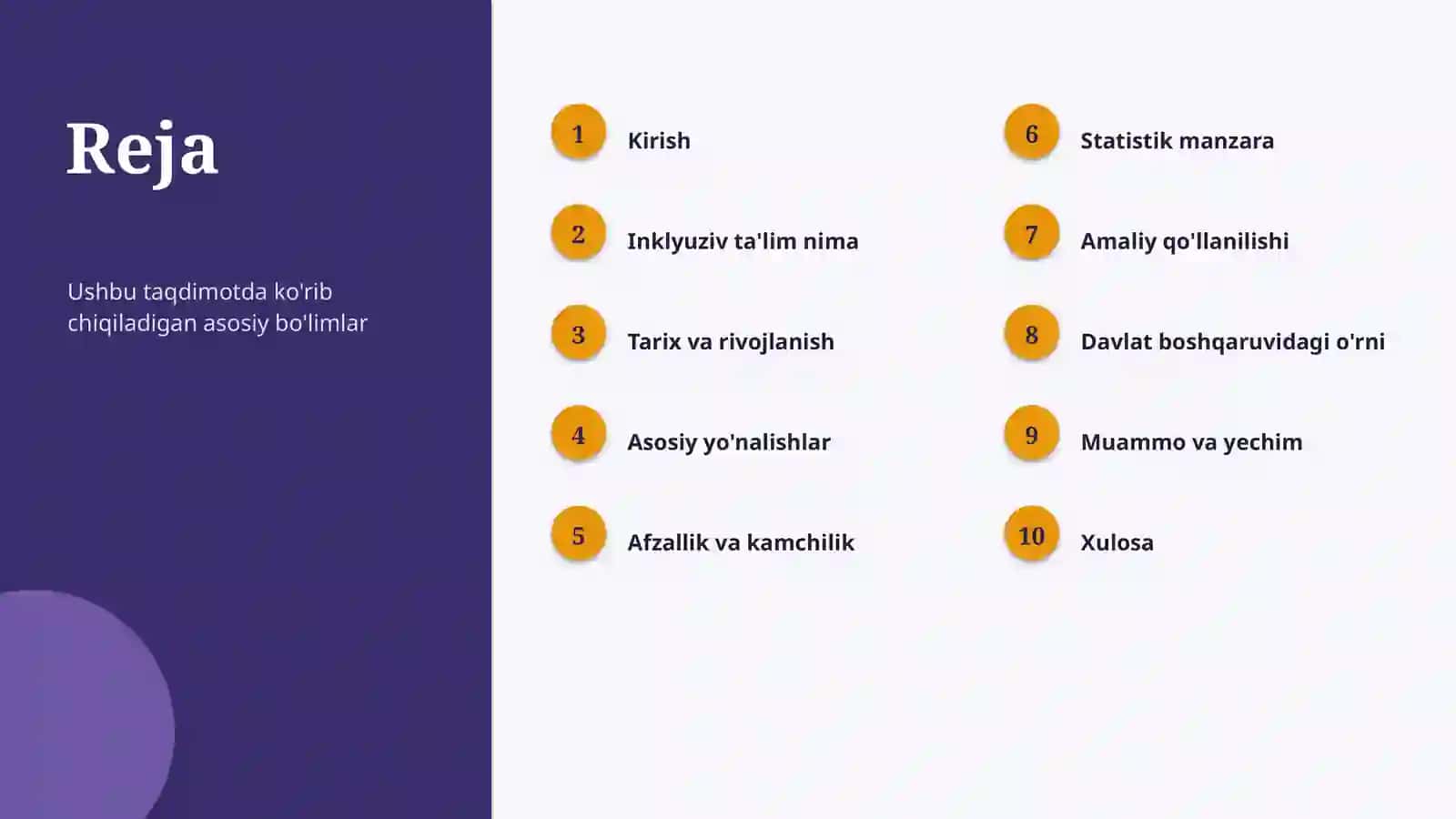 Davlat Boshqaruviga Inklyuziv Ta'lim (Inklyuziv ta'lim: Kirish) 2