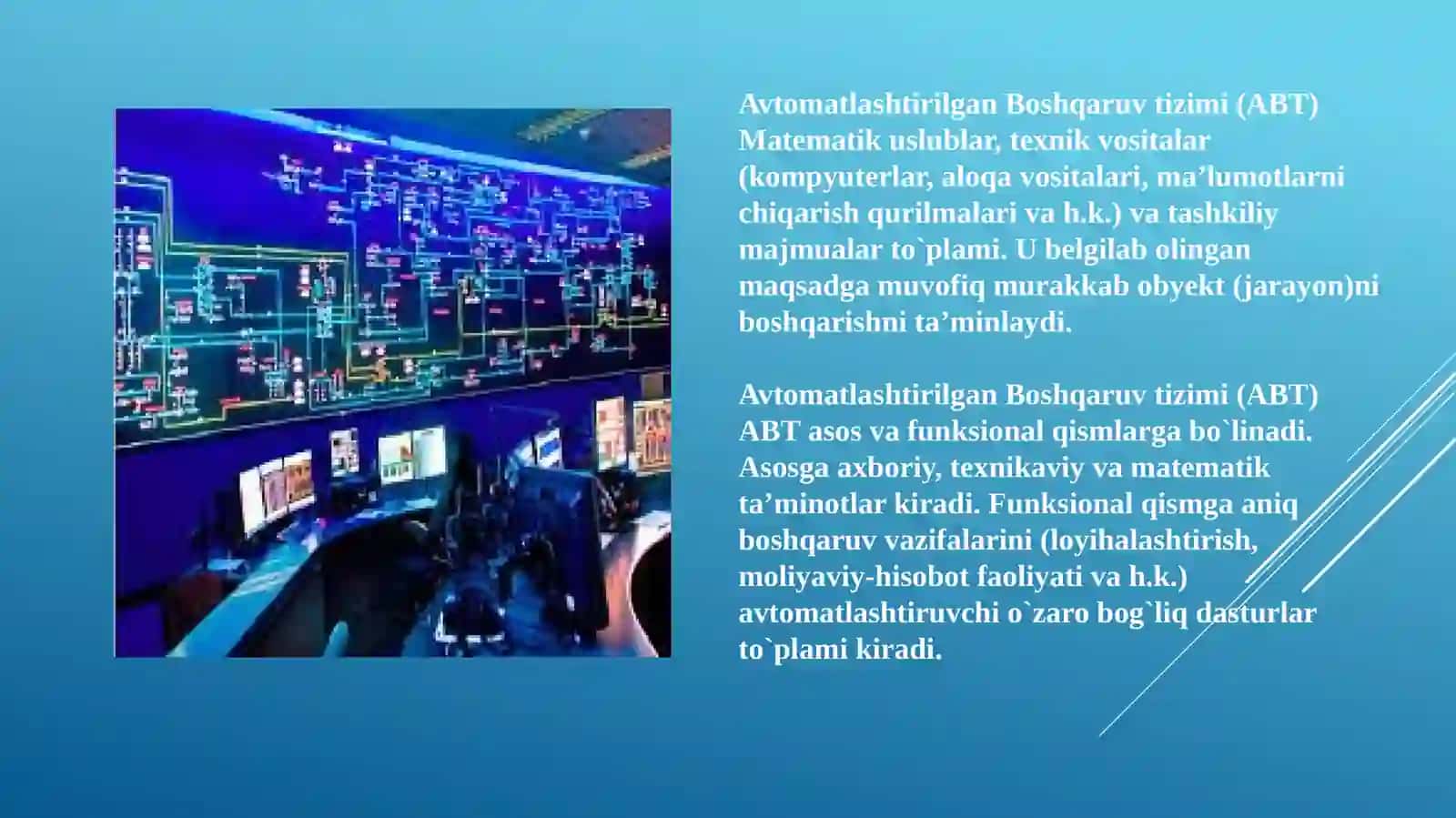 Avtomatiktizim va Inson faoliyati 2
