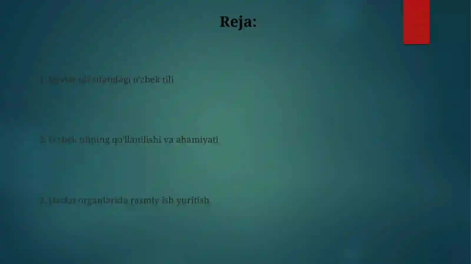 Davlat tilida ish yuritish 2