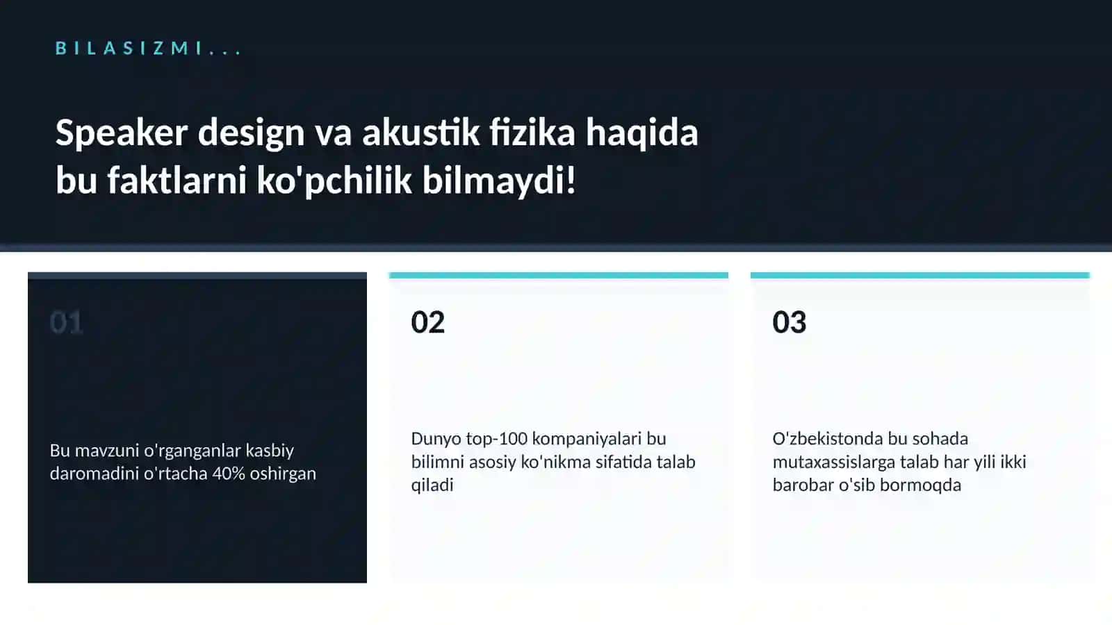 MUSIQA VA AUDIO TEXNOLOGIYALAR 2