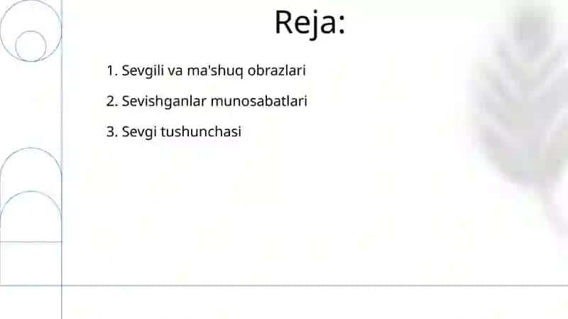 Sevgi, oshiq va mashuq 2