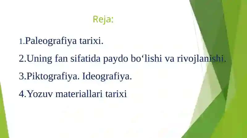 Paleografiya tarixi 2