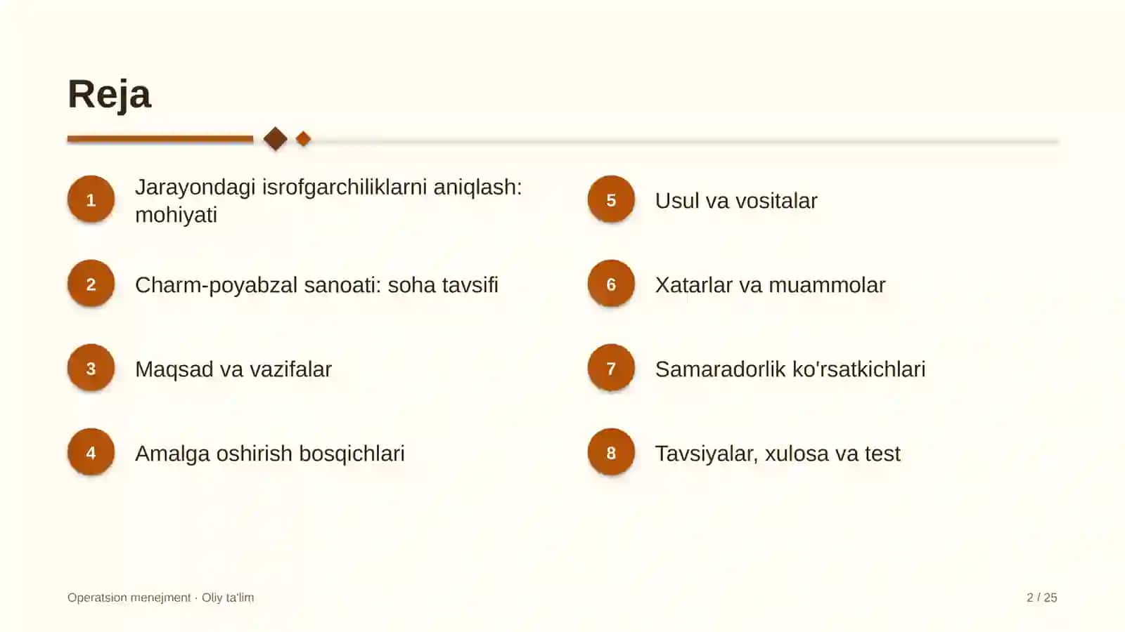 Charm-poyabzal sanoati misolida: mohiyati, bosqichlari, usullari va ko'rsatkichlari 2