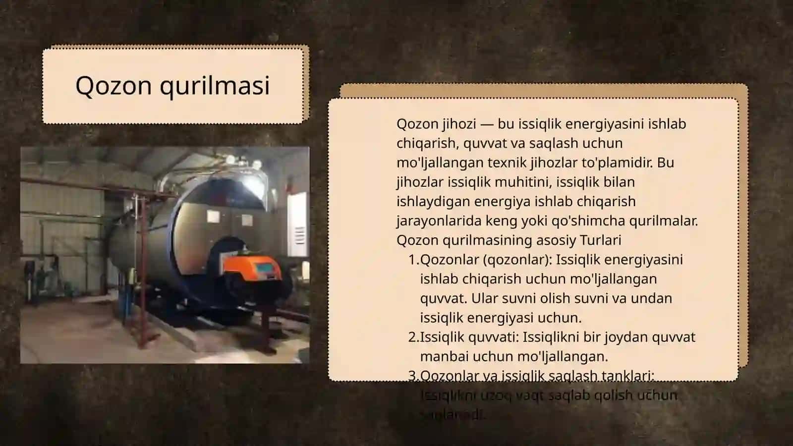 GARELKA MOSLAMALARINI XARAKTERISTIKASINI BAYON QILISH 2