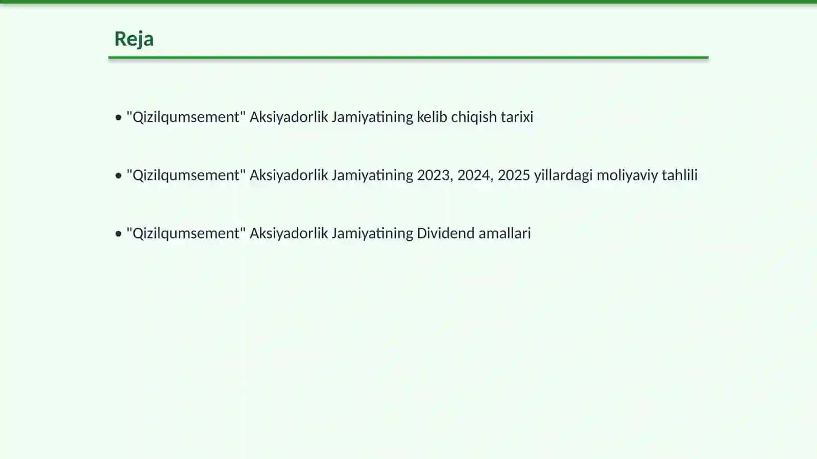 "Qizilqumsement" Aksiyadorlik Jamiyati 2