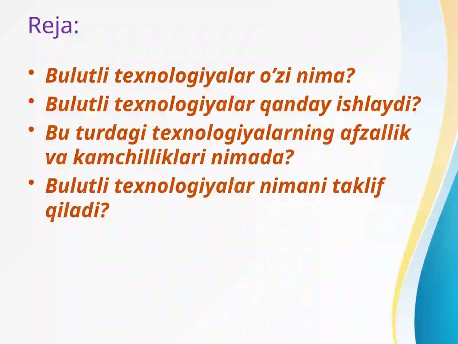 Ta’lim jarayonida bulutli texnologiyalardan foydalanish 2