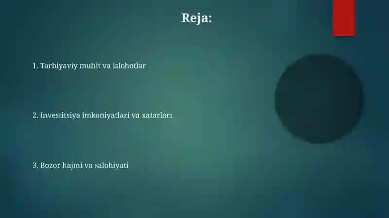 O'zbekistonda milliy bozorni shakllantirish vazifalari 2