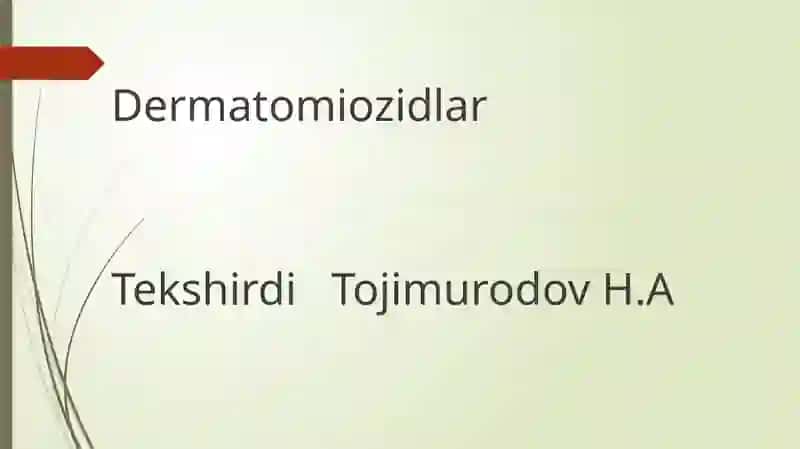 Dermatomiozitlar 2