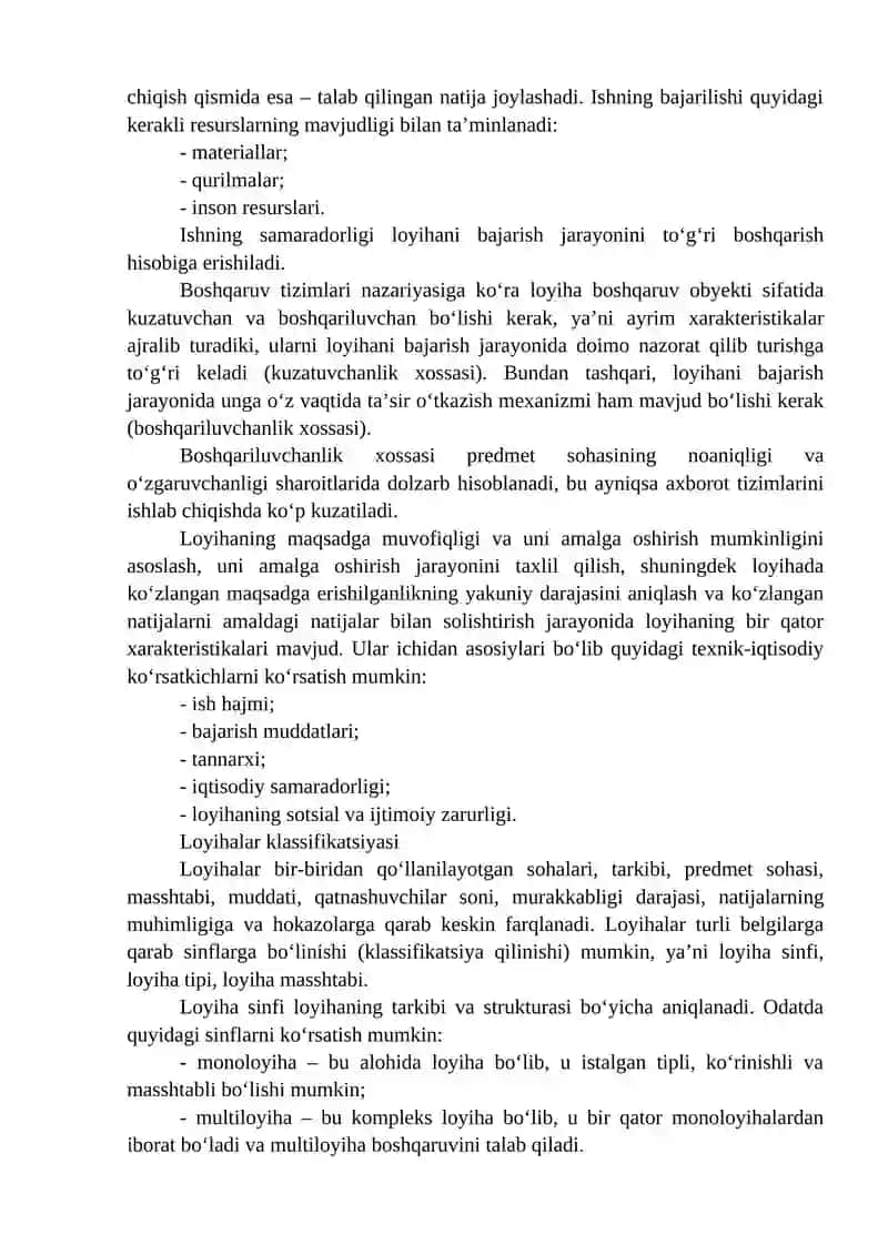 Axborot tizimlarini loyihalash texnologiyasi 2