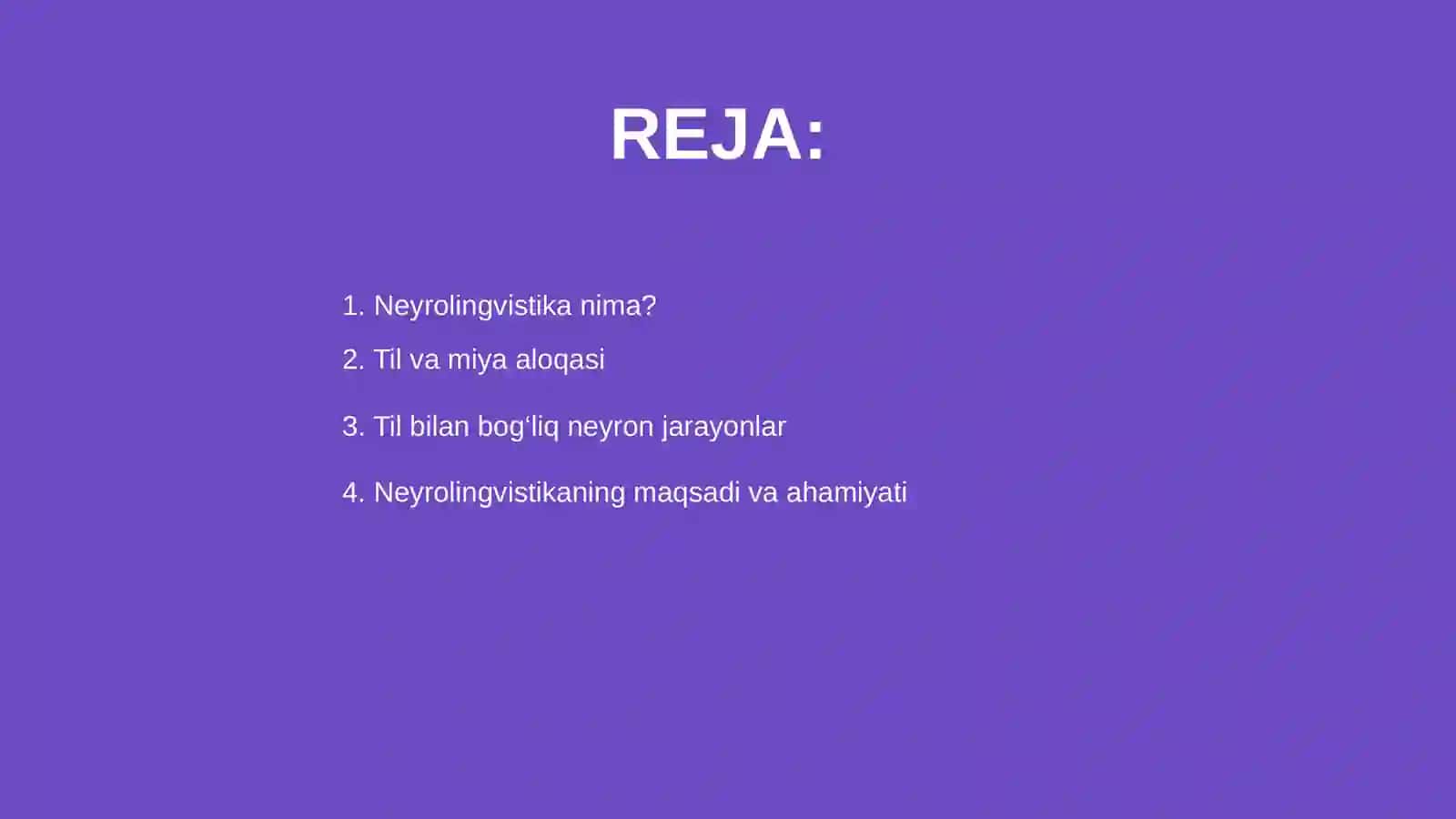 Neyrolingvistika mavzusi 2