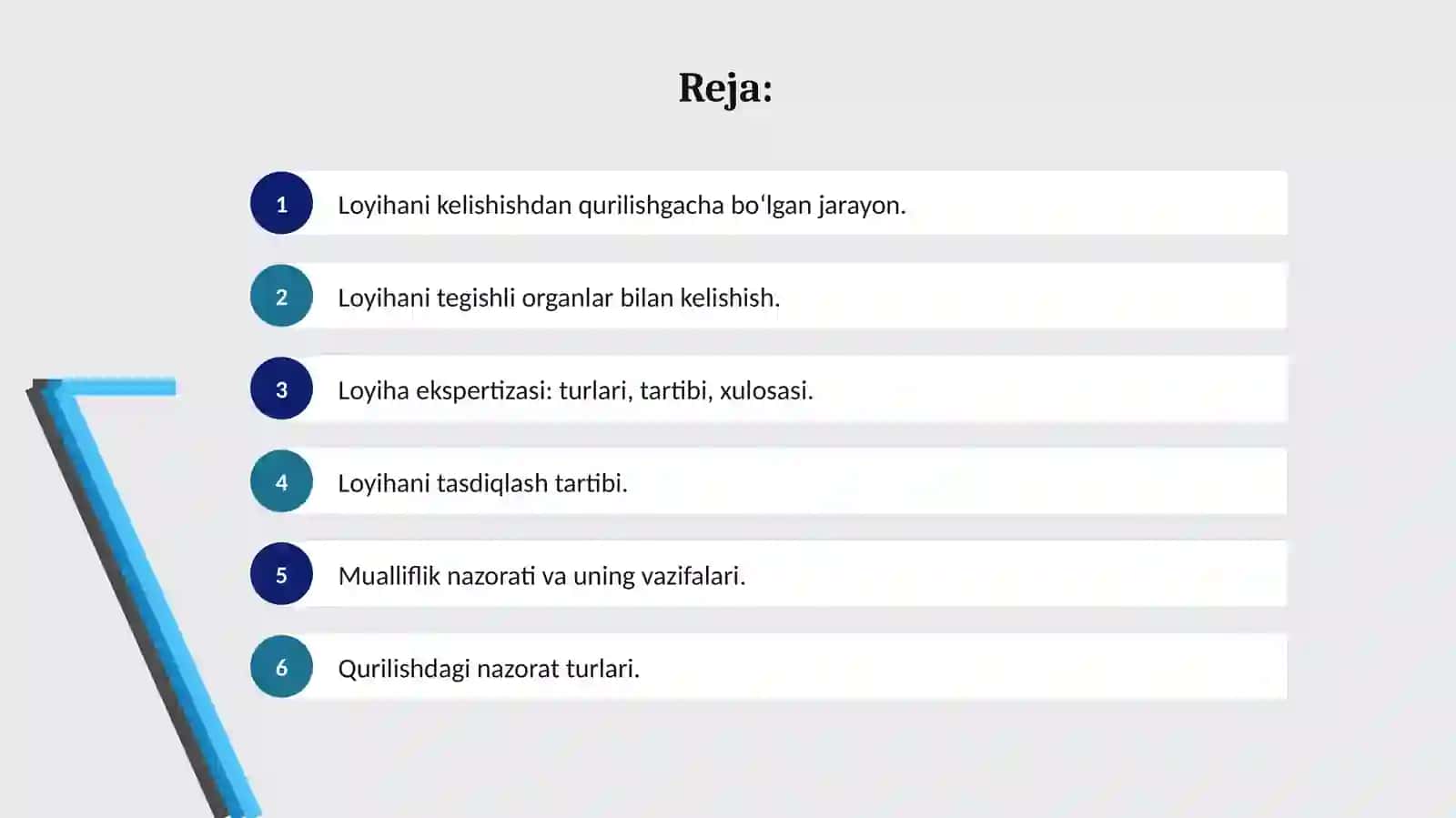 Loyiha ekspertizasi: turlari, tartibi, xulosasi 2