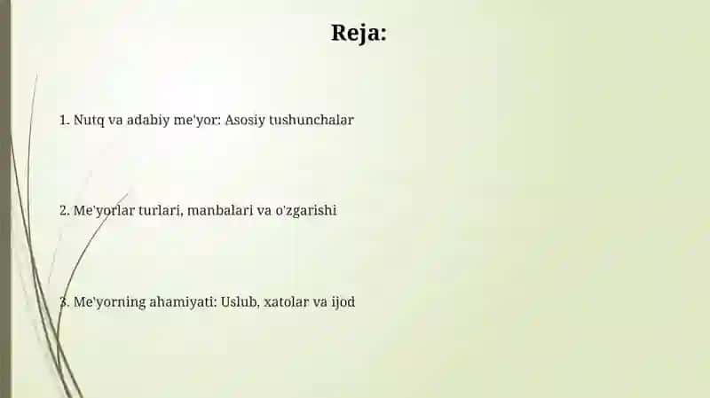 Nutq va adabiy me'yor 2