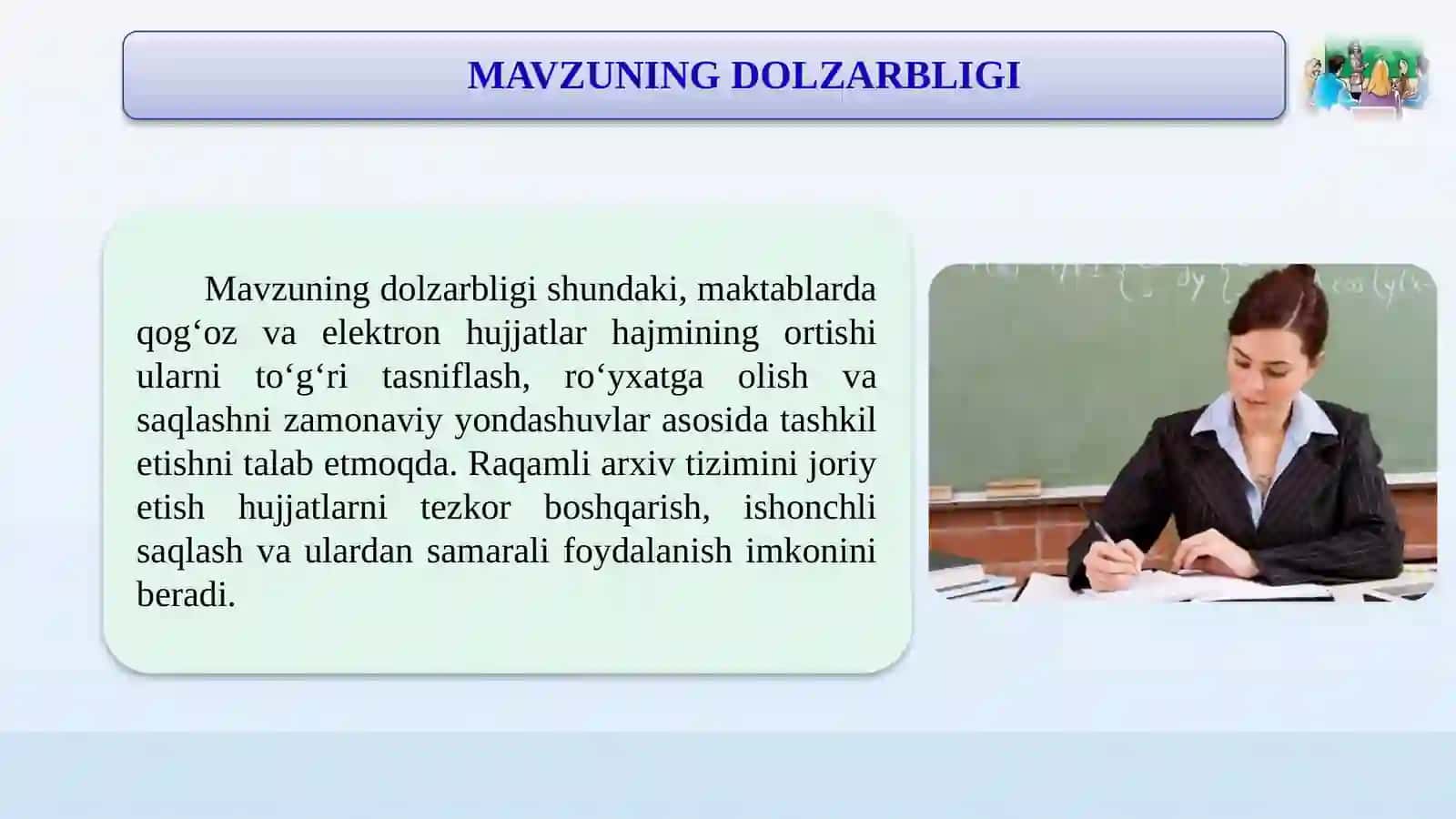 Menejerliko‘quvkursitinglovchisi 2