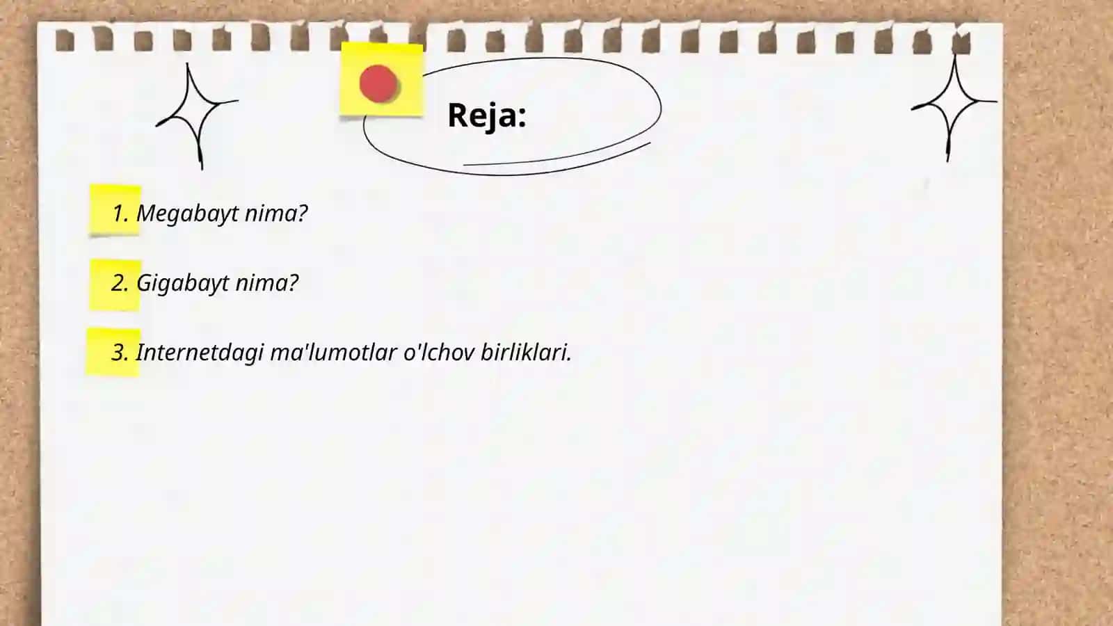 Megabayt nima? 2