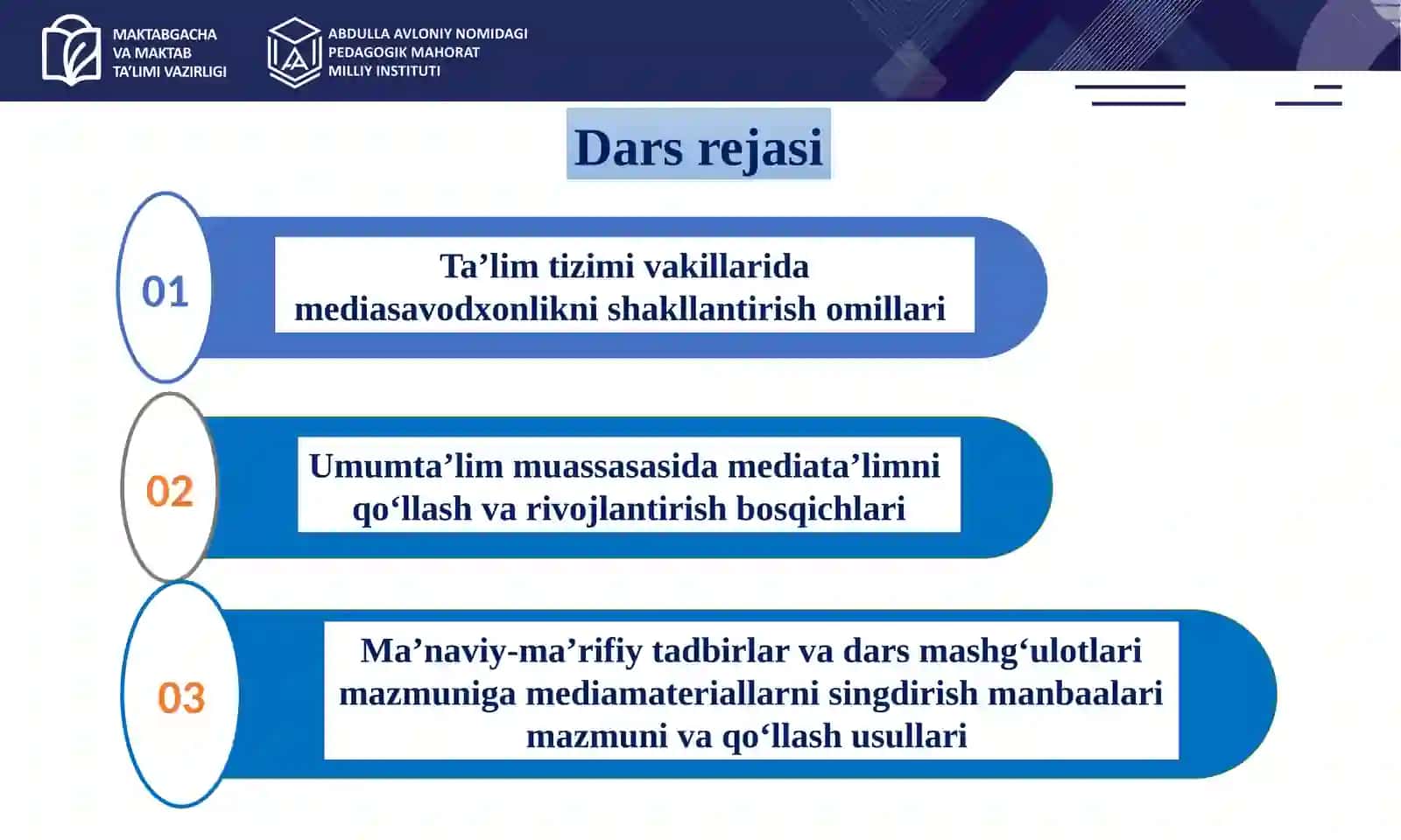 O‘qituvchilarda mediasavodxonlikni shakllantirishda direktoro‘rinbosariningo‘rni 2