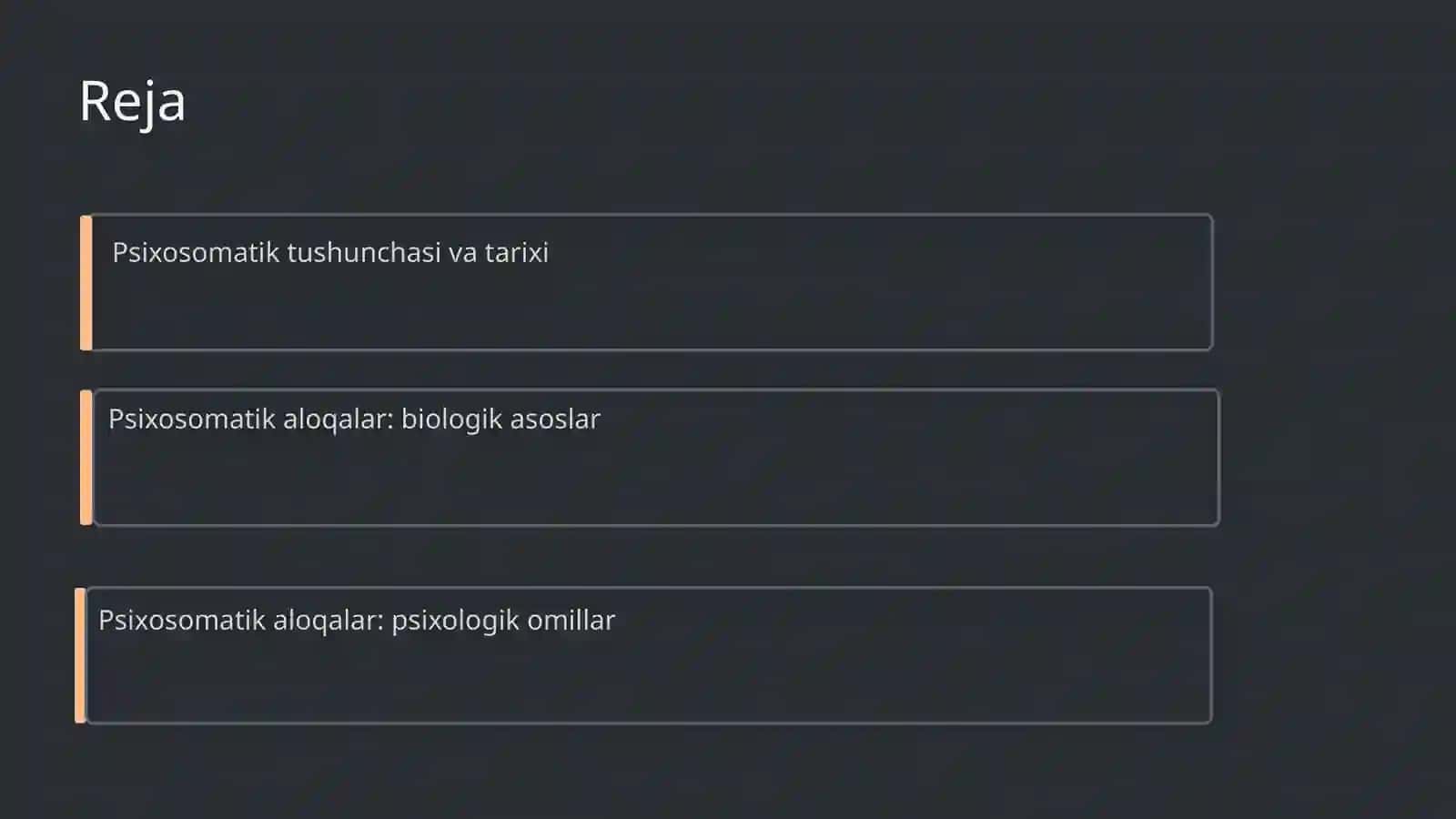 Psixosomatik aloqalar:nazariy asoslari 2