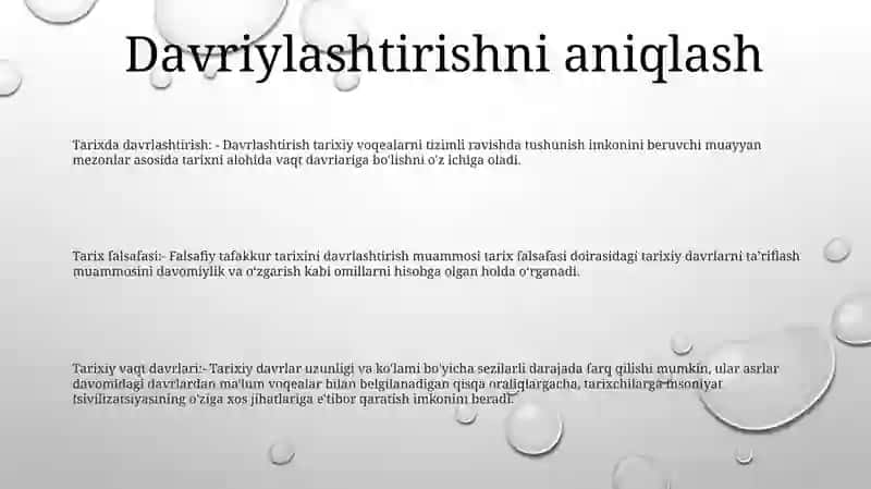 Falsafiy Tafakkur Tarixini Davrlashtirish Muammosi 2