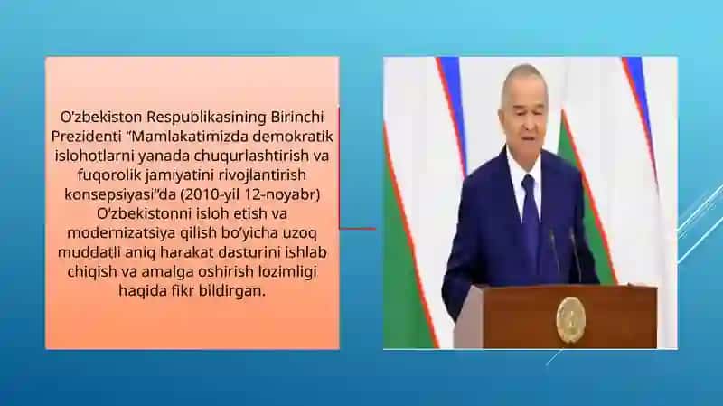 O`zbekiston Respublikasini rivojlantirishda ‘’Harakatlar strategiyasi’’ni tutgan o`rni 2