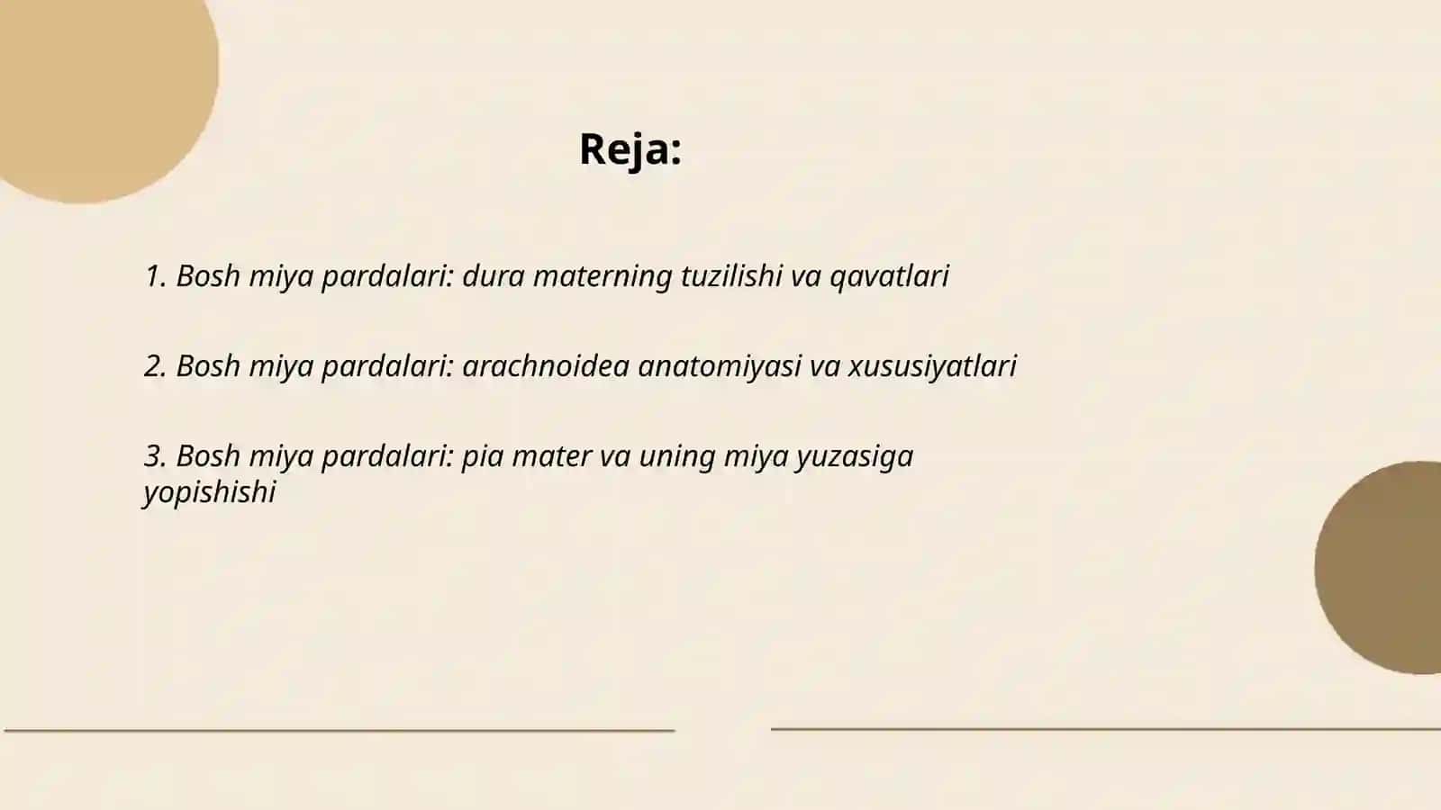 Bosh miya pardalari 2