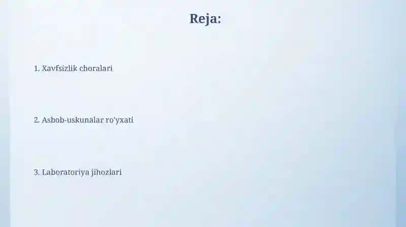 Fizika kabinetini jihozlash 2
