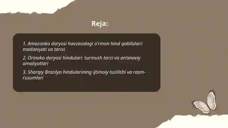 Amazonka va Orinoko daryolari xavzasidagi oʼrmon Hind qabilalari 2