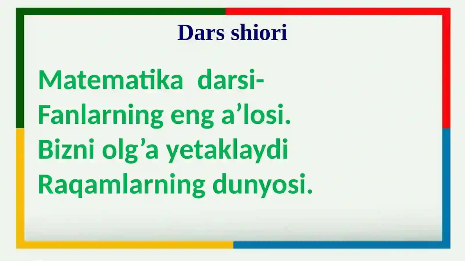 Prizma va uning yoyilmasi 2