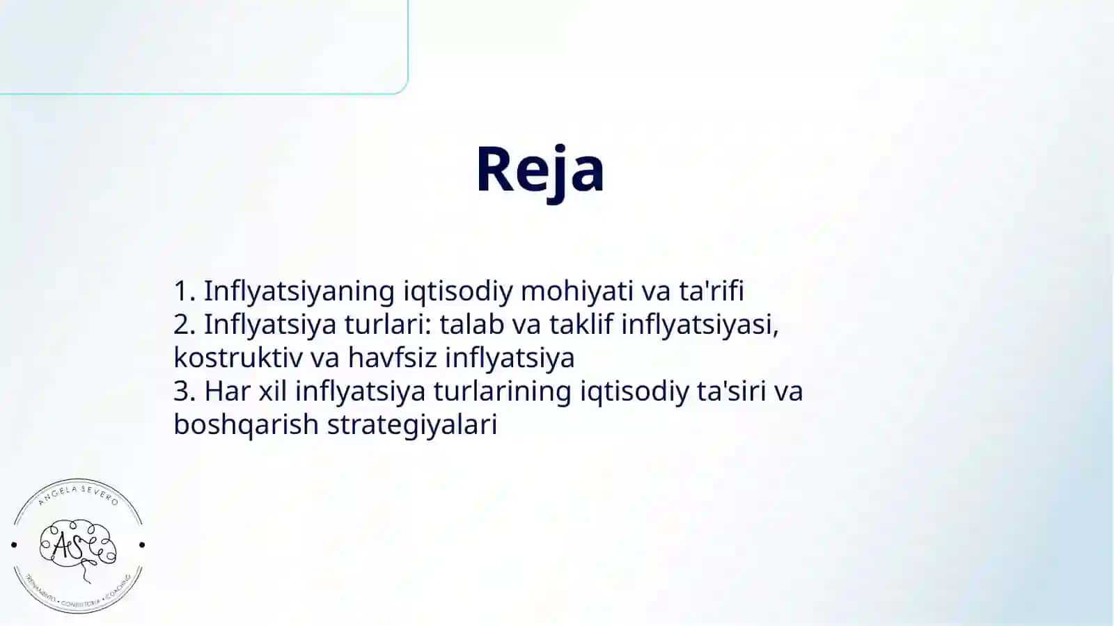 INFLYATSIYA TUSHUNCHASI VA UNING TURLARI 2