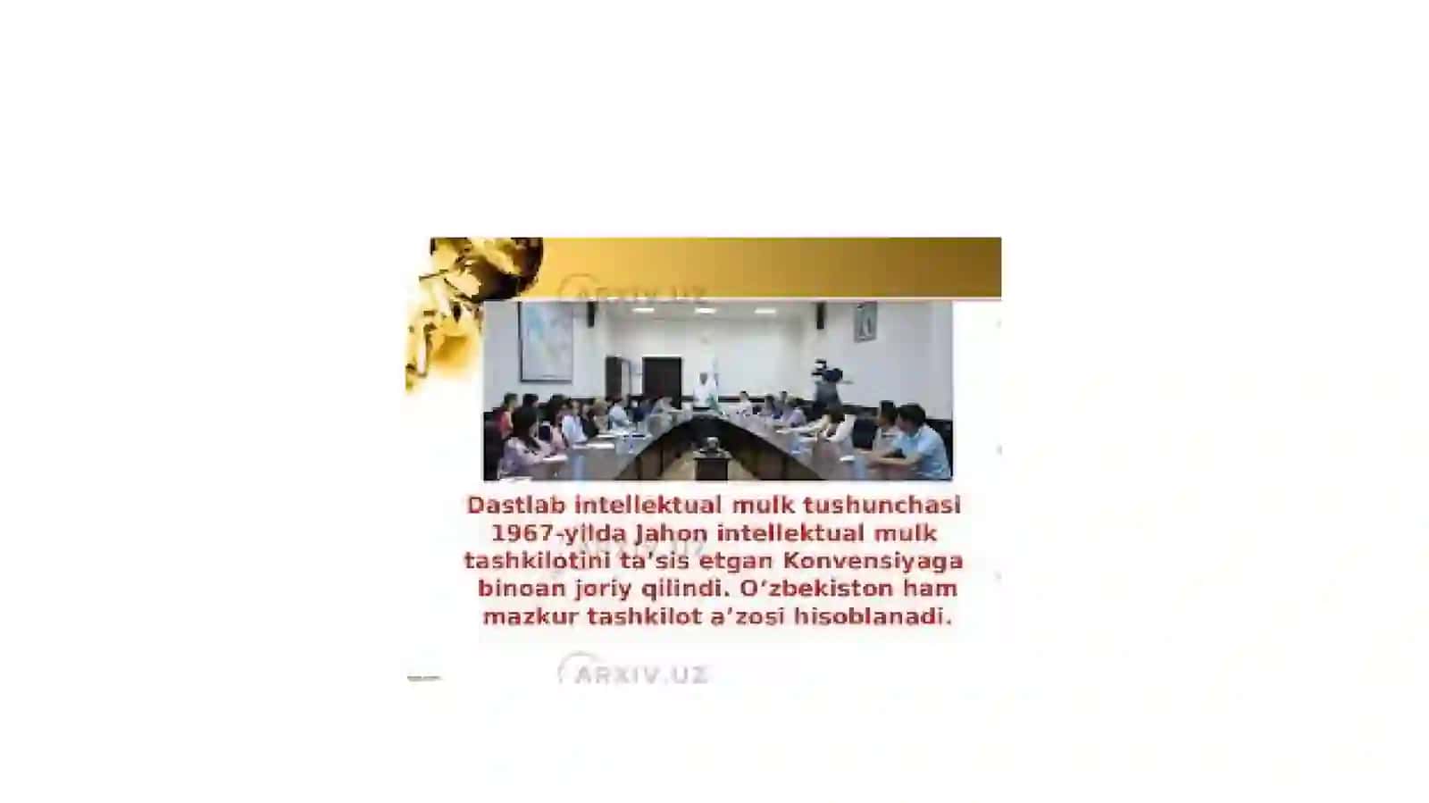 Innovatsiya va investitsiya tashkilotlari 2