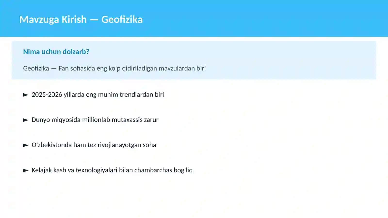 Geofizika 2