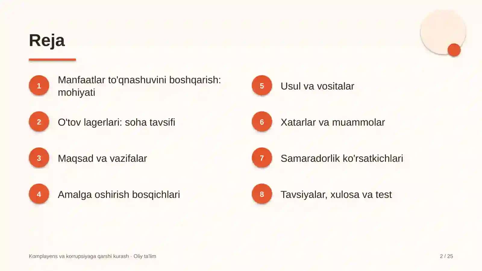 o'tov lagerlarida manfaatlar to'qnashuvini boshqarish 8257 2