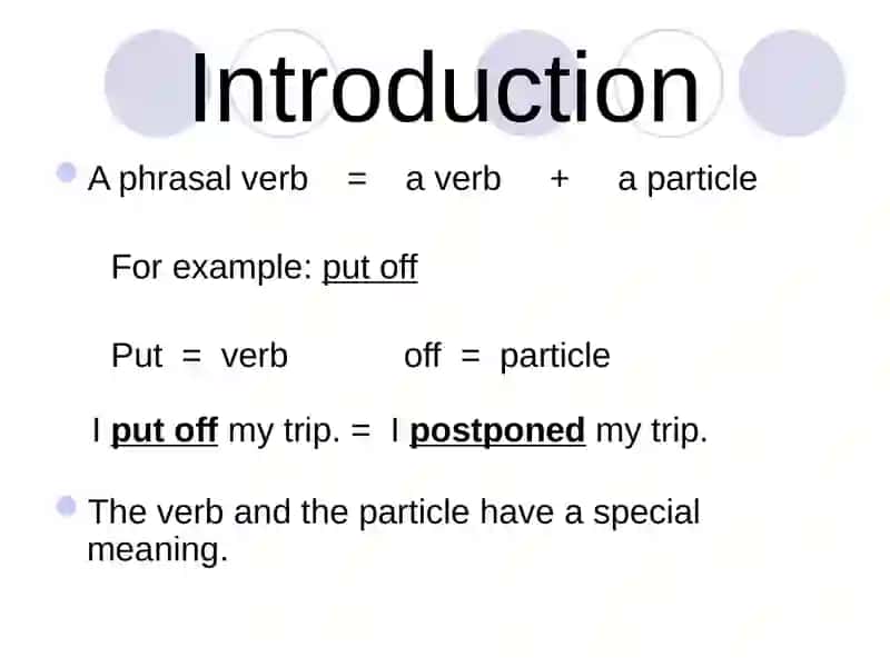 Phrasal verbs 2