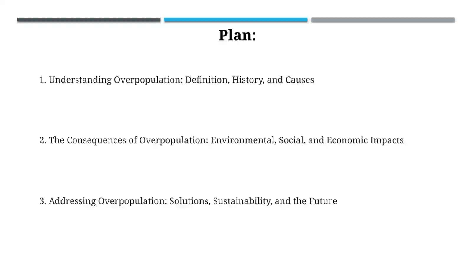 Overpopulation 2