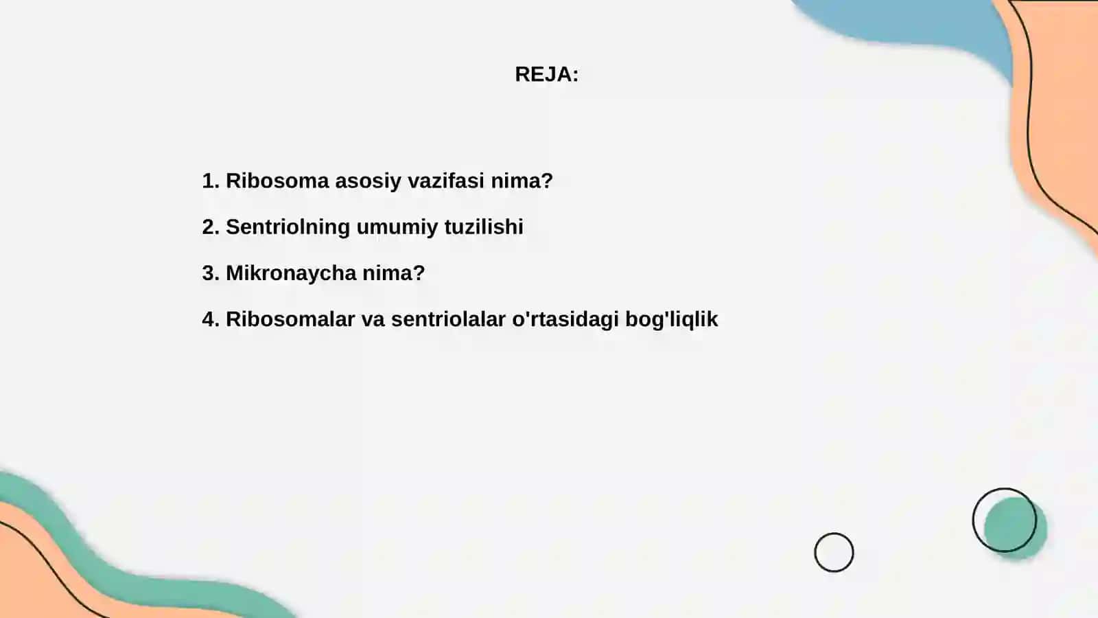 Ribosoma sentriola mikronaycha tuzilishi 2