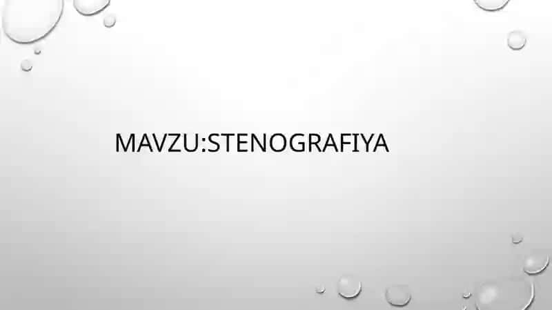 Stenografiya 2