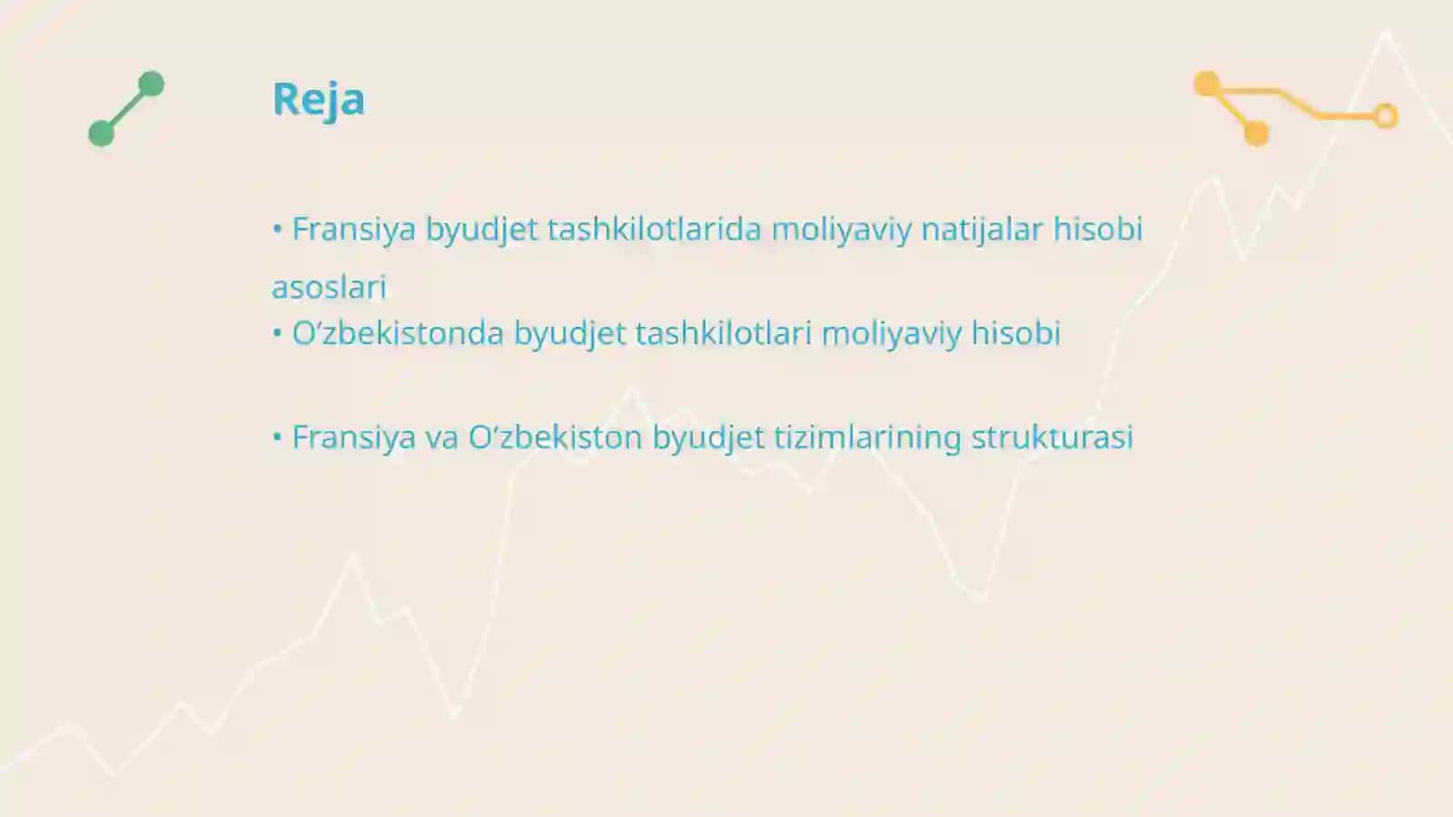 Fransiya byudjet tashkilotlarida moliyaviy natijalar hisobi va Oʻzbekistondan oxshashligi va farqli jihatlari 2