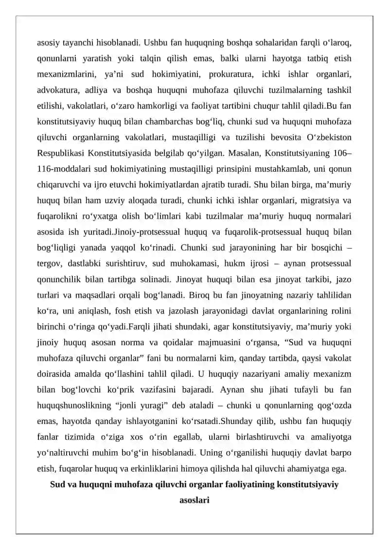 Sud va huquqni muhofaza qiluvchi organlar 2