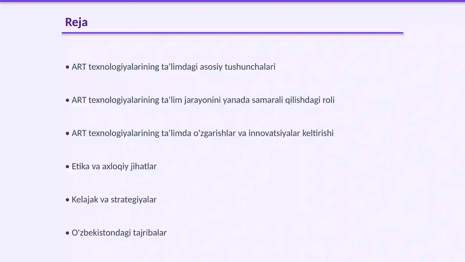 ART texnologiyaning o'rni 2