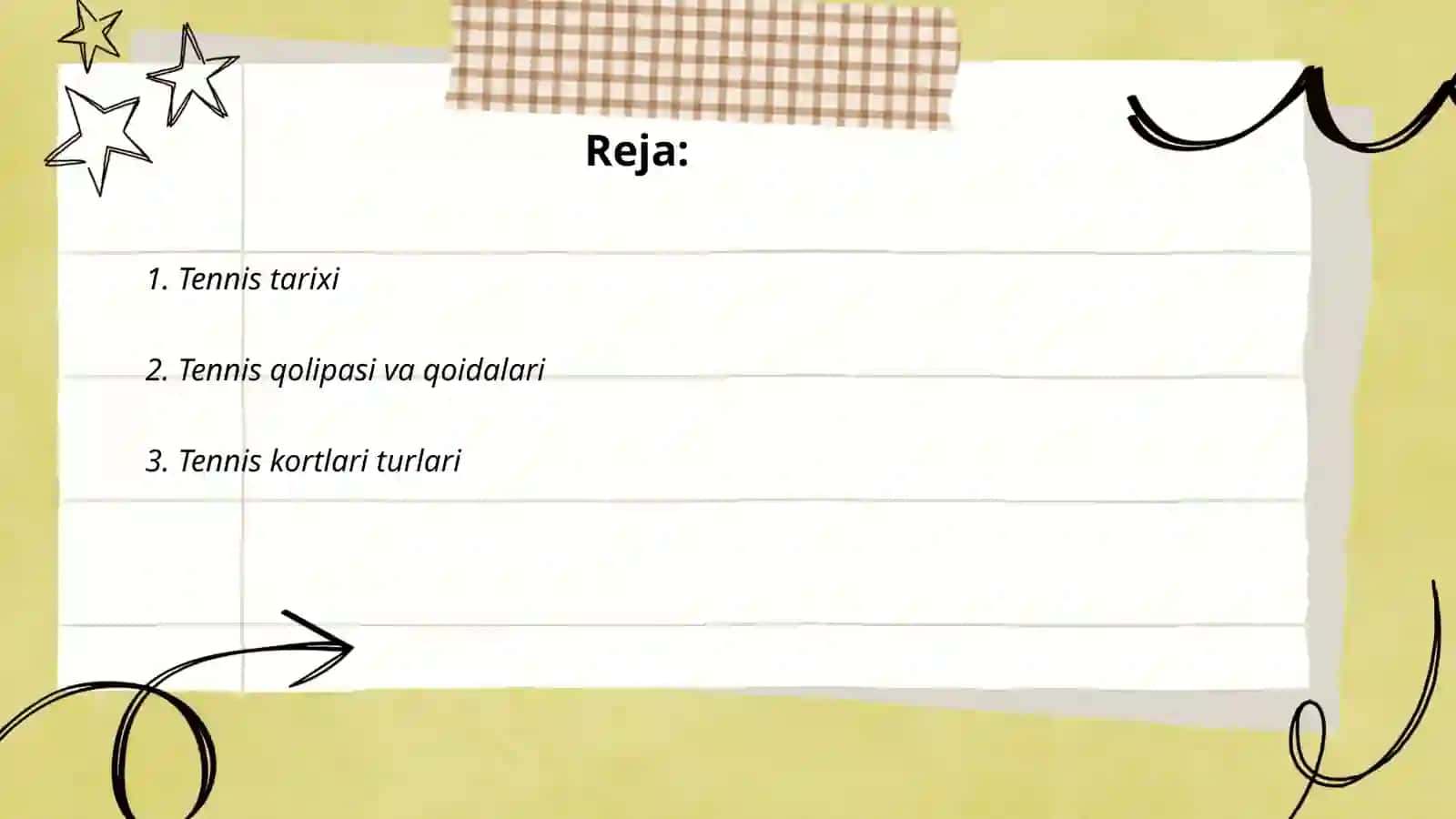 Tennis oʻyinlari 2
