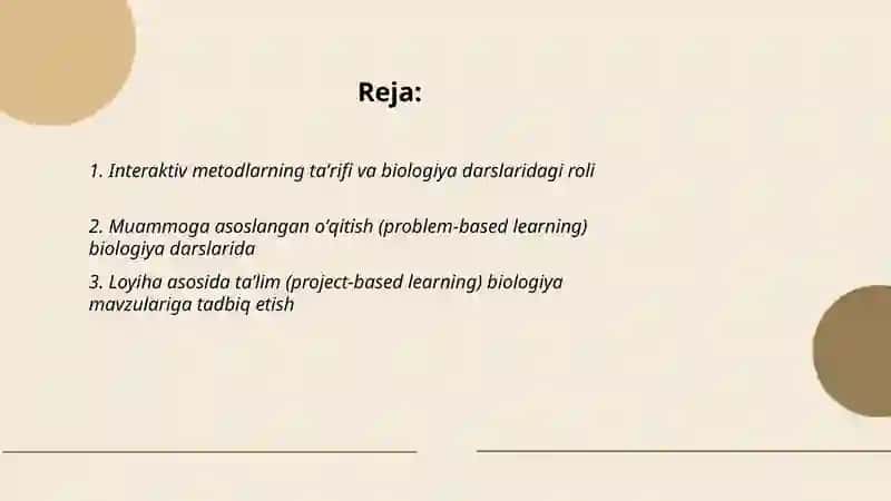 Biologiya darslarida entiraktiv metotlardan foydalanish 2