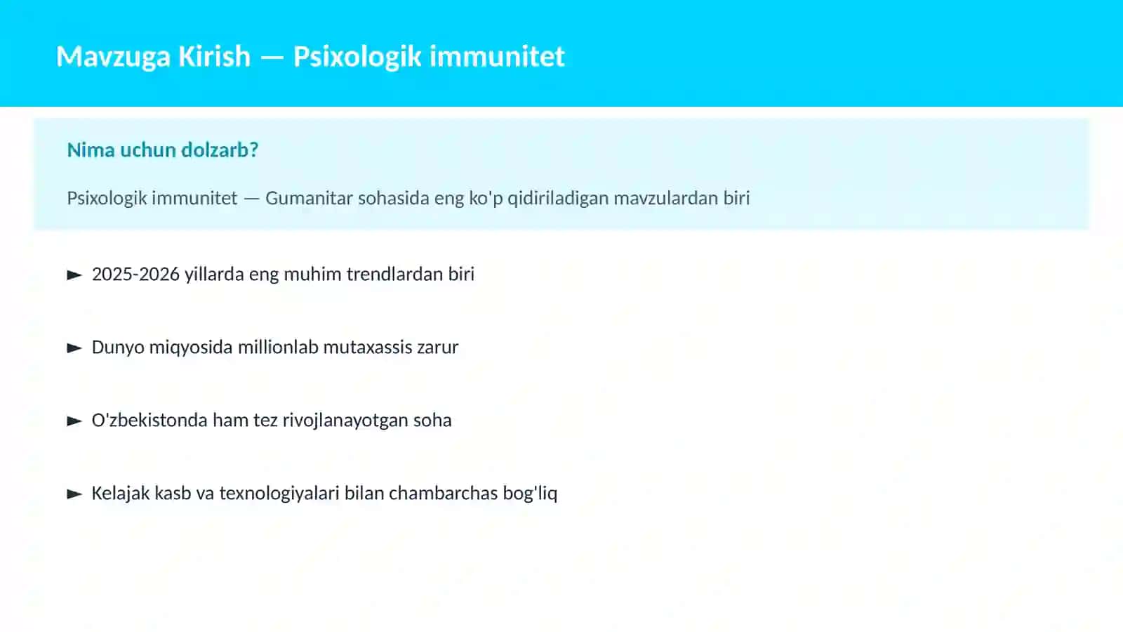 Psixologik immunitet 2